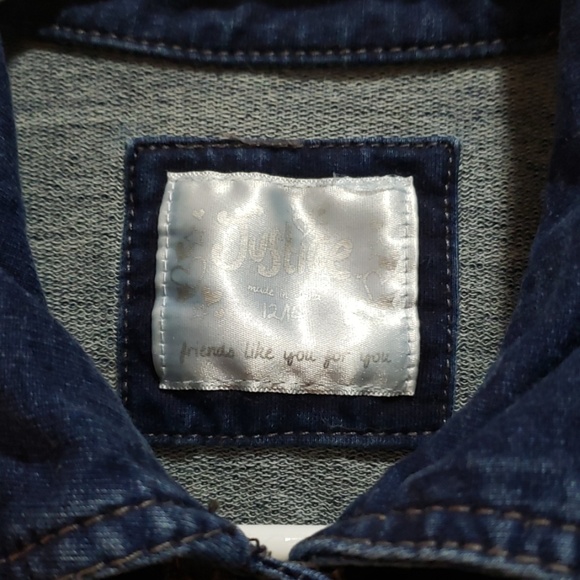 Sparkly jean jacket - Picture 3 of 4